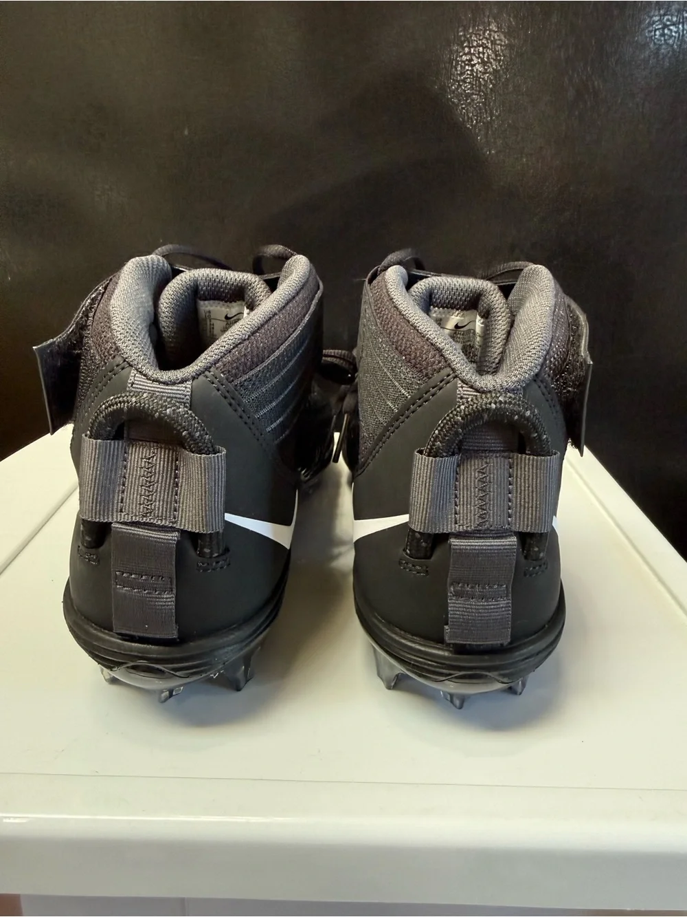 Nike Force Savage Pro 2 Black Molded Football Cleats AH4000-002 Men's Size 10